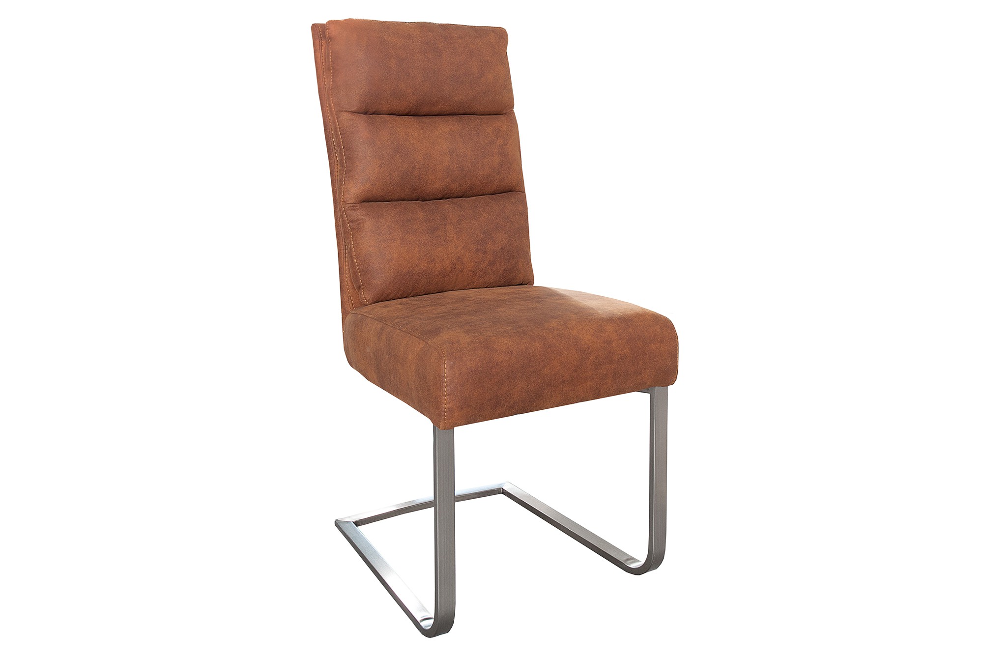 Estila Štýlová komfortná jedálenská stolička Comfort Vintage svetlo hnedá