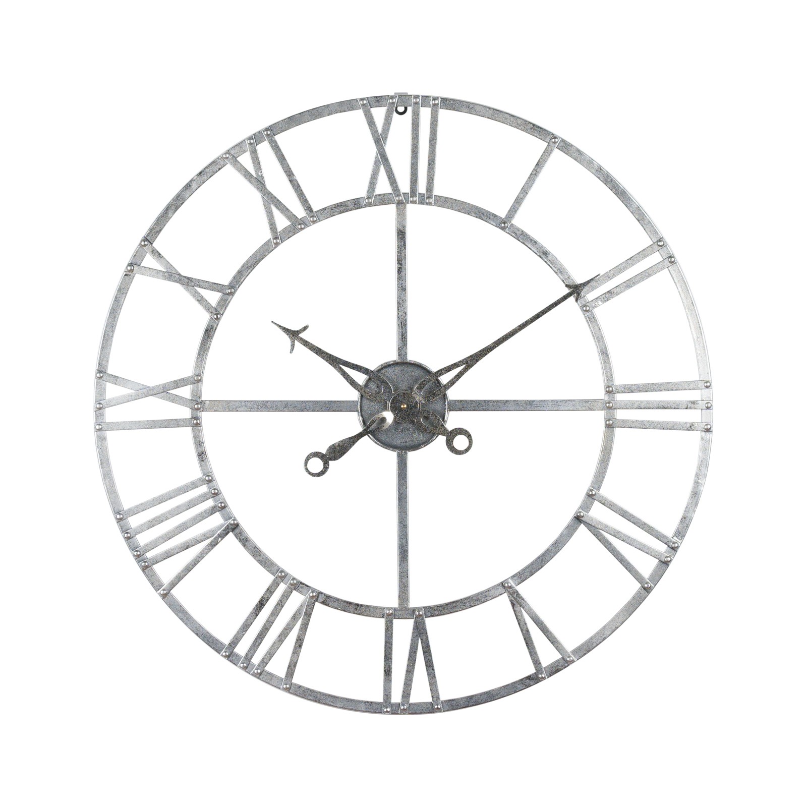 Estila Dizajnové nástenné hodiny Skeleton 82cm