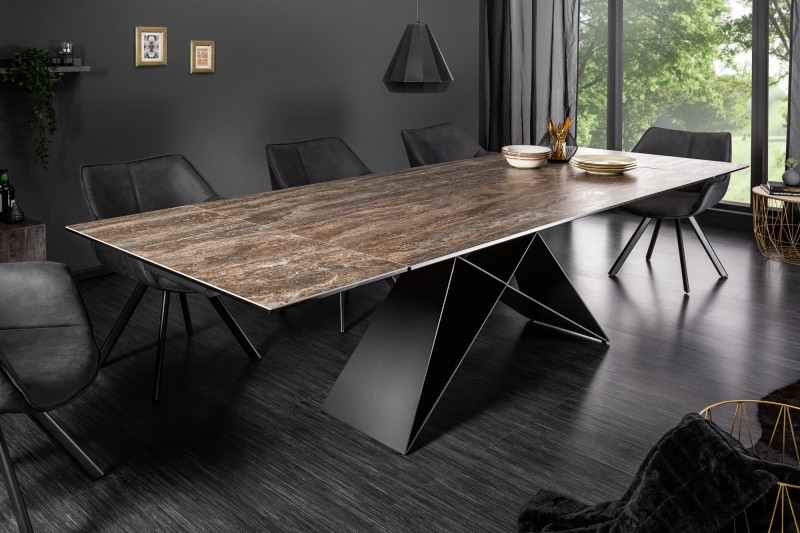 Estila Dizajnový industriálny jedálensky stôl Copeland I 180-260 cm