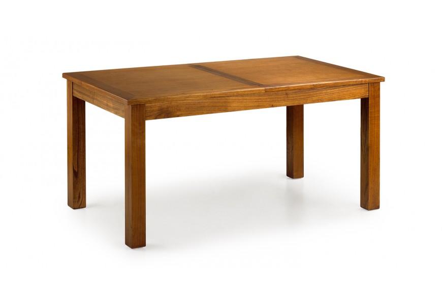 Luxusný rozkladací jedálenský stôl z masívu (roz.220cm) Flash