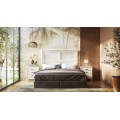 Luxusn&aacute; manželsk&aacute; mas&iacute;vna posteľ Rodas s elegantn&yacute;m modern&yacute;m dizajnom 135-180 cm