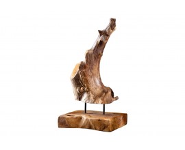 Dizajnov&aacute; dreven&aacute; dekor&aacute;cia Flame 30-40cm