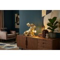 Dizajnov&aacute; atypick&aacute; glamour stoln&aacute; lampa Pop Atelier v tvare jazveč&iacute;ka v zlatej farbe 66 cm
