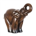 Dekorácia spokojný slon 19x23cm
