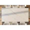 Modern&yacute; obdĺžnikov&yacute; jed&aacute;lensk&yacute; st&ocirc;l Ceramia Blanca s keramickou doskou v dizajne bieleho mramoru s prekr&iacute;žen&yacute;mi nohami 180 cm