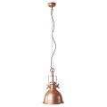 Industri&aacute;lna z&aacute;vesn&aacute; lampa Manilla v medenej farbe z kovu 45cm