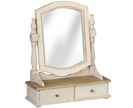 Toaletné zrkadlo VILLAGE  so zásuvkami