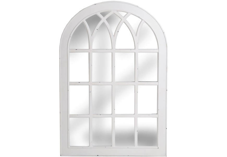 Luxusn&eacute; zrkadlo imituj&uacute;ce okno s obl&yacute;m vrchom