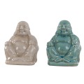 Šťastný Budha 16cm (modrý alebo béžový) 1ks