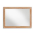 Elegantné zrkadlo Bromo 120x90 je vyrobené z exotického dreva Mindi, ktoré je veľmi cenené pre svoje vlastnosti