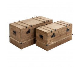 Drevené truhlice set