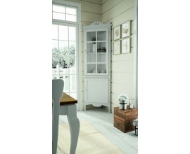 Luxusná elegantná rohová vitrína DECCO