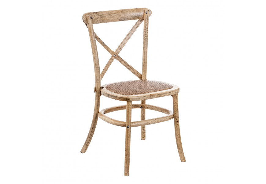 Štýlová stolička CRUCETA NATURAL