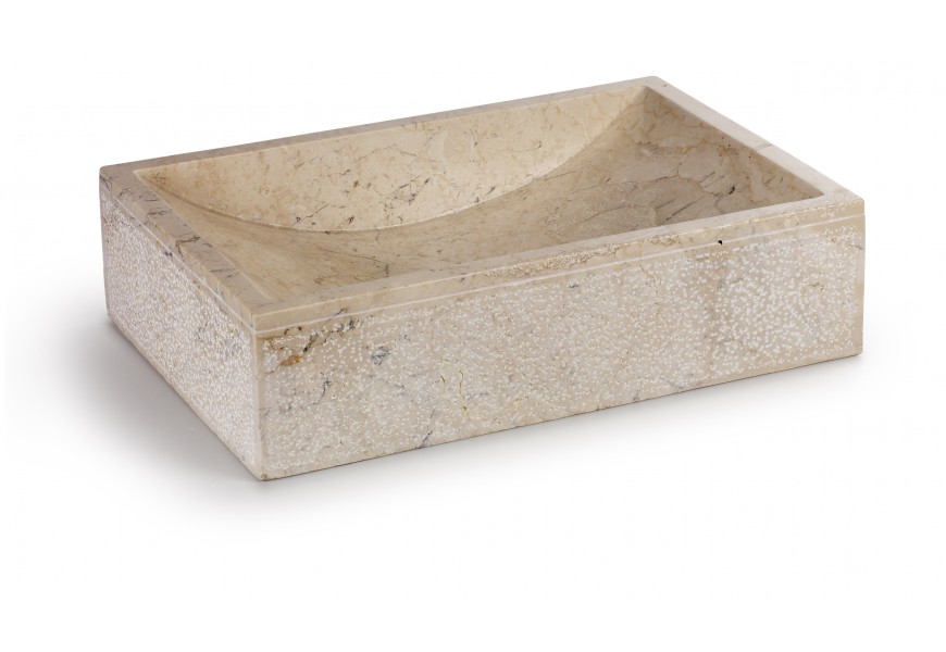 Luxusné mramorové umývadlo hranaté