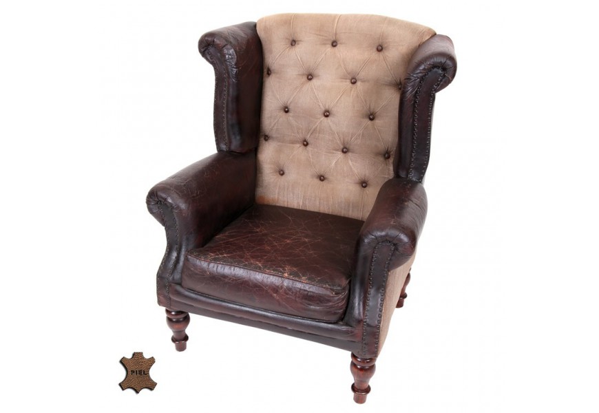 Kreslo ušiak DOUBLE