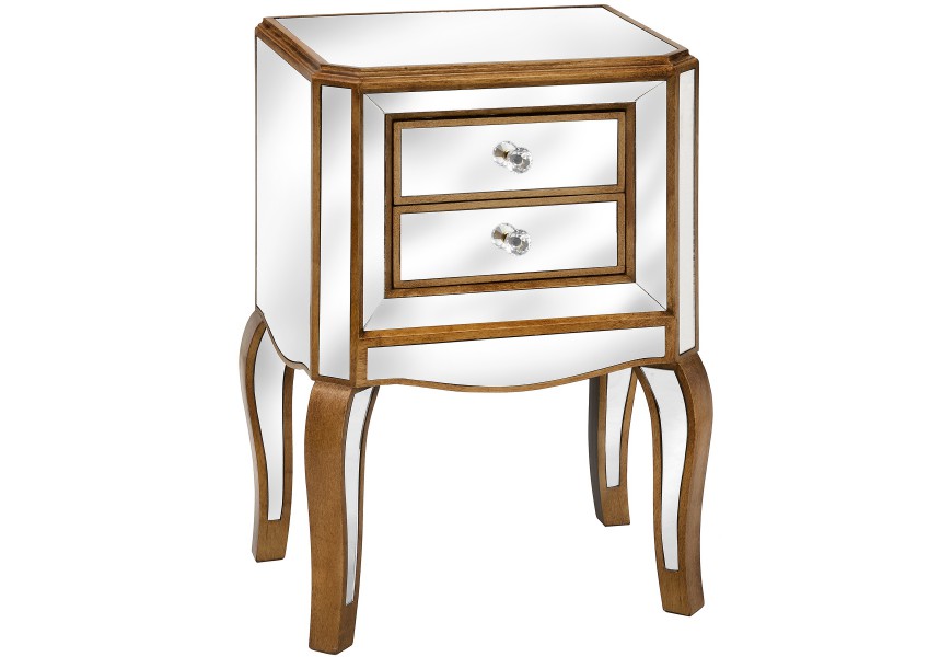 Luxusný zrkadlový stolík VENETIAN