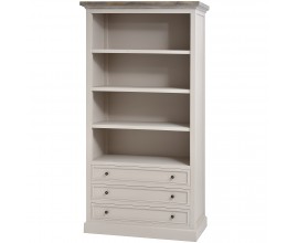 Luxusná knižnica s tromi zásuvkami NORTE