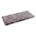 Exkluzivný sivý koberec Shaggy 120x60