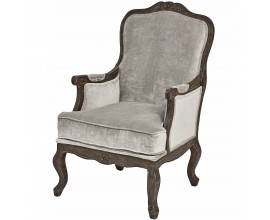 Kreslo VELVET s tmavým rámom