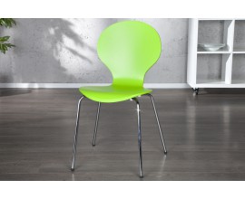 Moderná stolička Form zelená