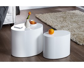 Set dvoch štýlových stolíkov do moderných či dizajnových priestorov
