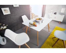 Jedálenský stôl Scandinavia 120cm biela