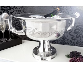Luxusná elegantná nádoba na Champagne 65 cm strieborná