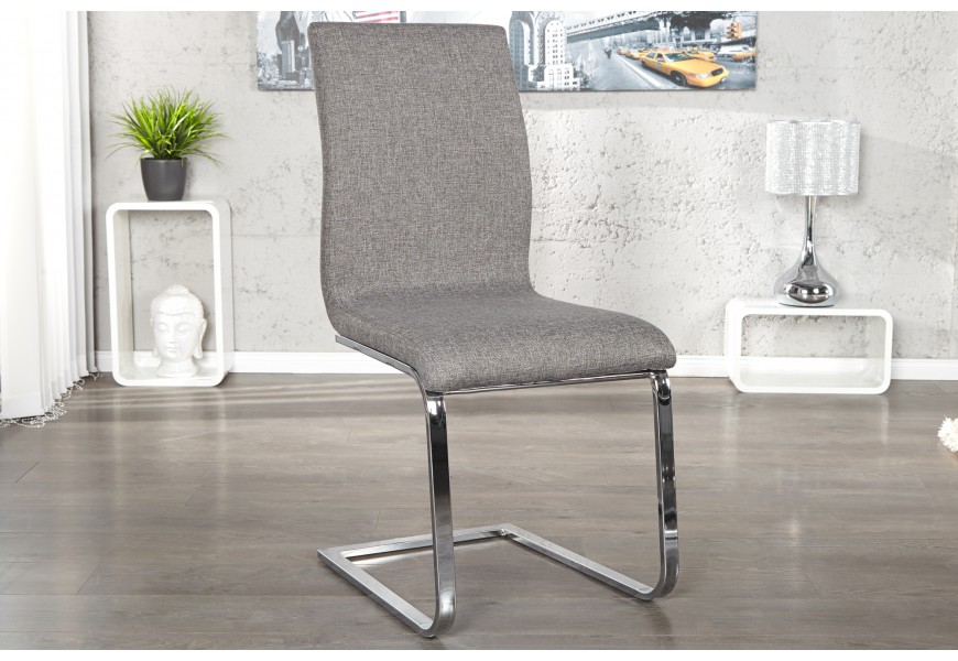 Stolička Hampton siv&aacute;