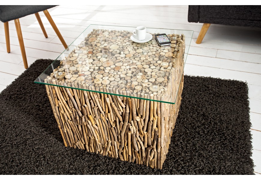 Originálny dizajnový konferenčný stolík Fossil