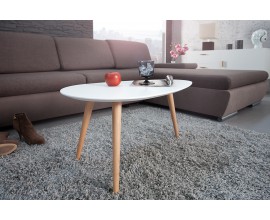 Konferenčný stolík Scandinavia 75cm biely