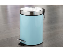 Dizajnový retro odpadkový kôš 3L svetlo modrý