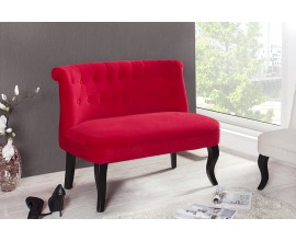 Retro sedačka Boutique červená
