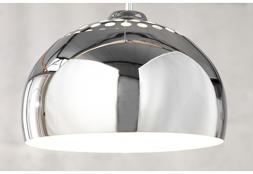 Moderné dizajnové závesné svietidlo Chrome Ball