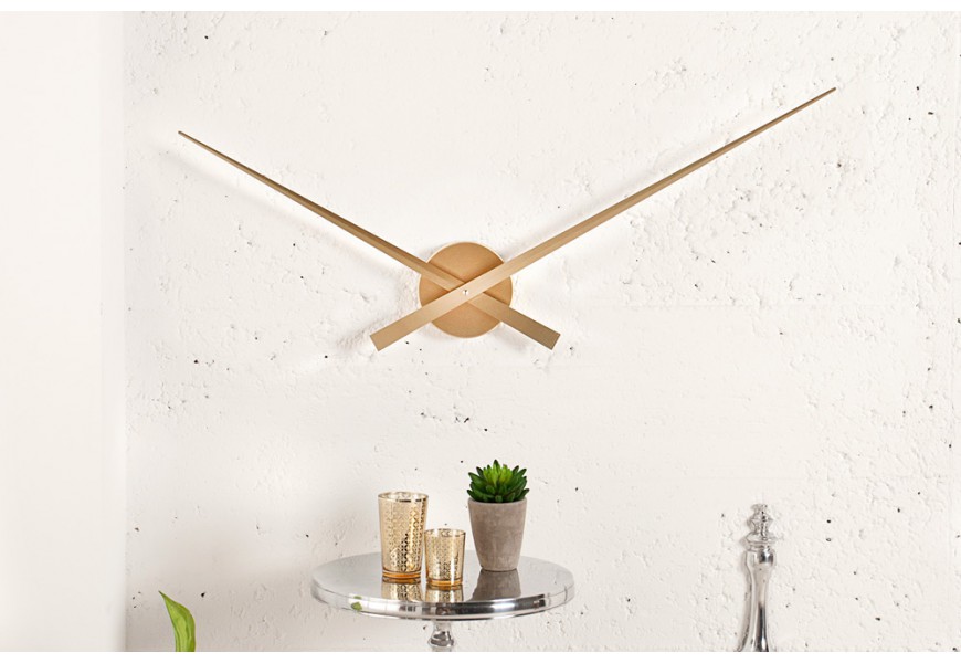 Dizajnov&eacute; minimalistick&eacute; n&aacute;stenn&eacute; hodiny Little Big Time &Oslash; 80cm