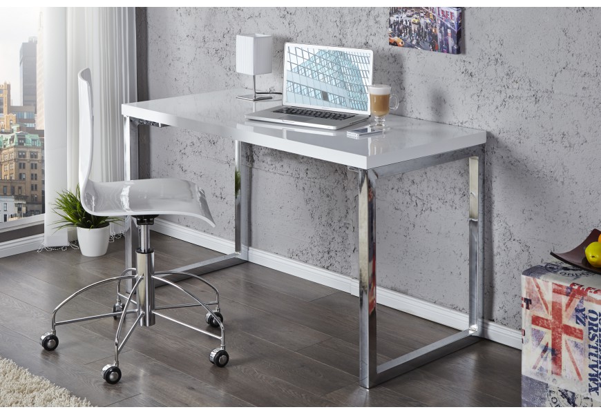 Moderný elegantný pracovný stôl White Desk