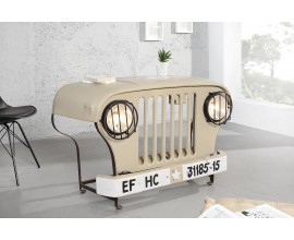 Exkluzívna moderná barová skrinka béžová