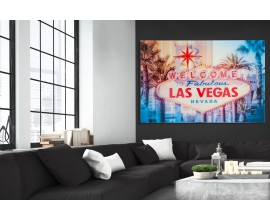 Štýlový moderný nástenný obraz Las Vegas 120 x 80cm