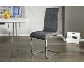 Luxusná moderná stolička Metropolis II. čierna