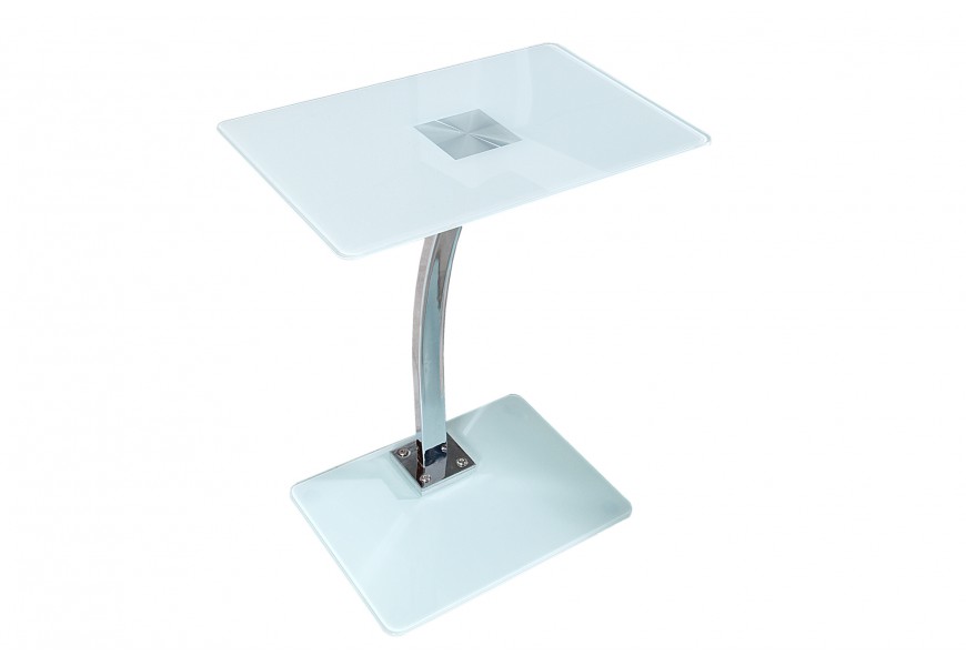 Modern&yacute; elegantn&yacute; pr&iacute;ručn&yacute; stol&iacute;k Butler biely