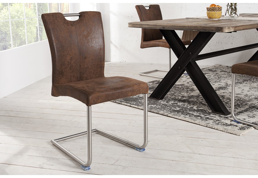 Dizajnov&aacute; stolička Buffalo Vintage coffee