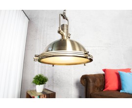 Exkluzívné závesné svietidlo Industrial bronzové