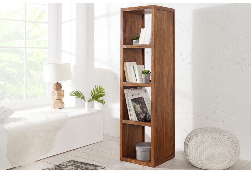 Mas&iacute;vny &scaron;t&yacute;lov&yacute; vysok&yacute; reg&aacute;l Akacia 150cm ag&aacute;t