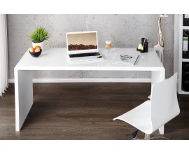Moderný dizajnový kancelárský stôl Fast Trade biely 140cm