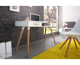 Dizajnový retro písací stôl Scandinavia 