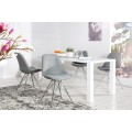 Dizajnová stolička Scandinavia retro sivá 