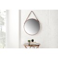 Modern&eacute; elegantn&eacute; n&aacute;stenn&eacute; zrkadlo 45 cm meď