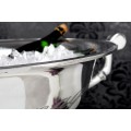 Luxusná elegantná nádoba na Champagne 65 cm strieborná