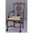 Luxusná vyrezávaná stolička Nuevas formas z masívneho dreva v rustikálnom štýle