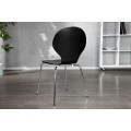 Modern&aacute; stolička Form čierna