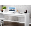 Moderný dizajnový kancelársky písací stôl Trade 120cm biely